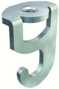 OBO Bettermann 2989 M8 G galvanized steel TS ceiling hook, 3460789