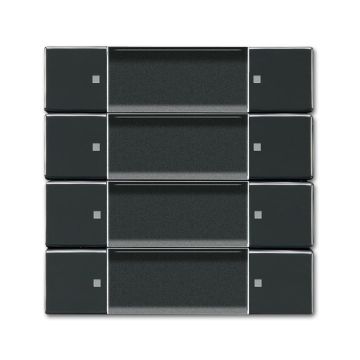 Busch-Jaeger 6737/01-81 Wall transmitter ZigBee Light Link, 4 channels anthracite