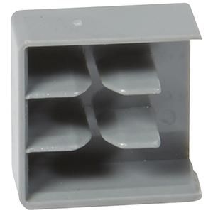 Legrand 404990 End cap for 3-pole pin comb rail
