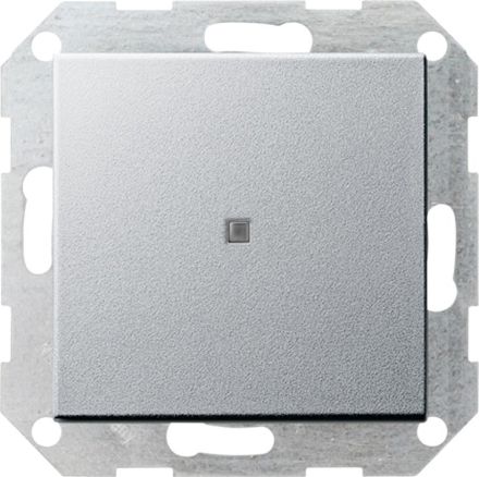 Gira 012026 button changeover straight control system 55 F Alu