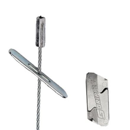 GRIPPLE INOX28SP HF Classic No.2 a.ES with cross anchor 8M rope suspension