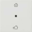 GIRA 510627 KNX-RF operating unit System 55 | 1-way, heating mode | pure white, satin finish