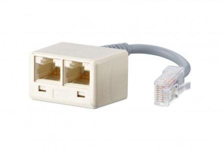 METZ CONNECT ISDN WE8-2XWE8 0.1m 130610480101-E Adapter, 130610480101-E