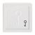 ELSO 233924 rocker switch 50x50 tactile symbol key pure white