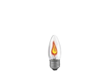 Scharnberger & Hasenbein 40940 flickering candle 35x97 E27 240V 3W clear bulb