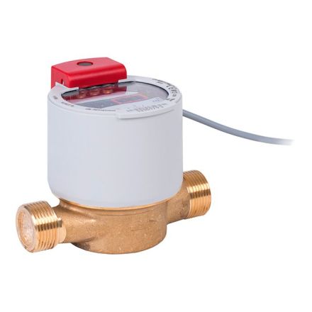 LINGG&JANKE 85503SEC KNX hot water meter UNICO | DN15, thread, 2.5 m³/h | 110 mm