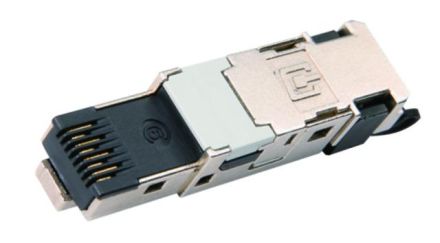 Telegärtner J80026A0003 AWG22-26 Cat.6 Class EA (ISO) black plug