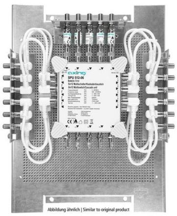 Axing SZU05806 SZU 58-06 multiswitch complete package