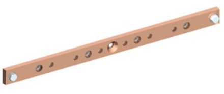 ABB Striebel & John ZX2520 Cu-rail 30x10mm, L:274mm copper rail, loose delivery, 2CPX042968R9999