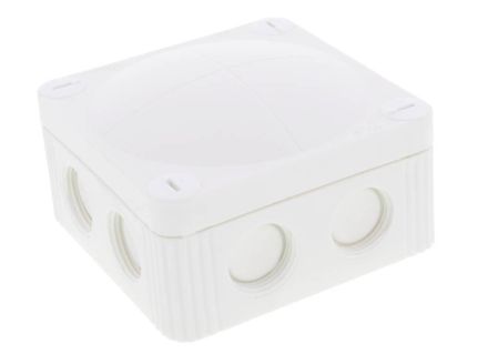 Wiska 10060611 308/5/white white IP66 cable junction box