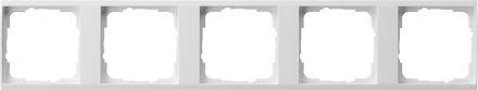 Gira 1465723 support plate 5-way Gira Event Clear pure white