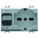 Gewiss GW14312 Verl. LS-switch 3M 1P+N 16A P30/17 tit socket