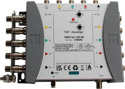 Triax 318642 TMST 5x1 TAP branch
