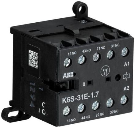 ABB Stotz-Kontakt GJH1213051R7311 K6S-31E-1.7-71 24V DC 1.7W miniature auxiliary contactor