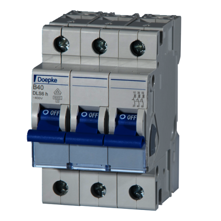 Doepke 09914114 DLS6H B20A 3-pole 6KA circuit breaker