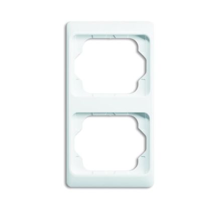 Busch-Jaeger 1732 KA-24G cover frame, 2-way frame studio white high gloss