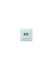 PROTEC.class 05300532 Multimedia accessories Telephone socket UP 2x6/6NF/F rw PTAE