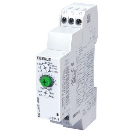 Eberle 054522641030 Multifunction relay SBM-2 17.5mm 1 changeover contact 24-240V