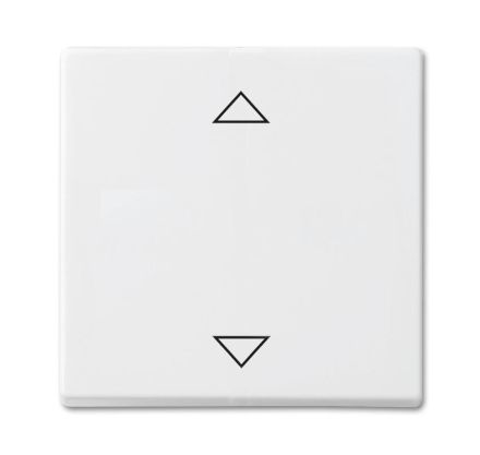 Busch-Jaeger 1786 JA/02-84 rocker, blind button studio white