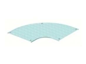 OBO Bettermann DFB 90/400 B400mm cover bend 90°, 7129688
