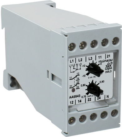 Dold 0027866 AA9943.11 3AC50-400HZ 230/400V undervoltage relay