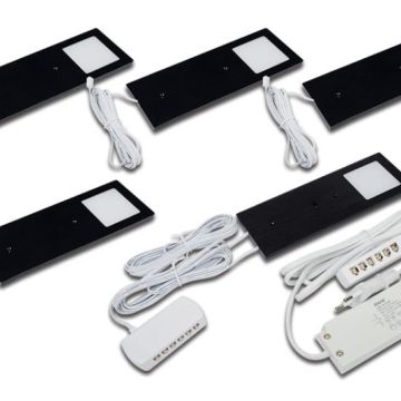 Hera PAD5.20 PAD set of 5 black, Black