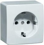 Hochköpper 00259821 H 6600.02 V AP socket SCHUKO