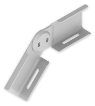 Unex 66833 Vertical light grey RAL7035 100 Joint piece