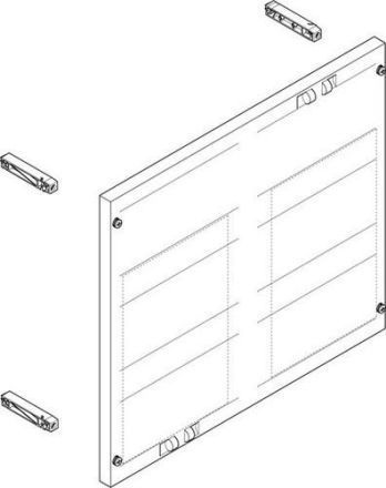 ABN deep 250x450mm for NH1 isolator 70mm ESPRO module (MT23512)