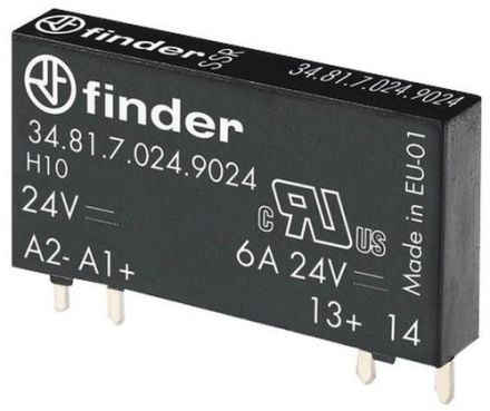 Finder 34.81.7.024.9024 SSR plug-in/print relay