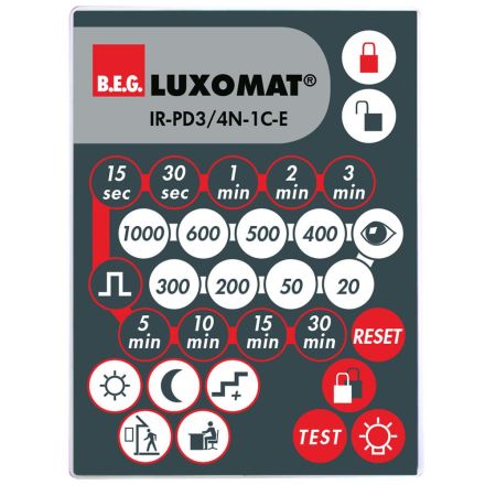 BEG 93110 IR-PD3/4N-1C-E remote control