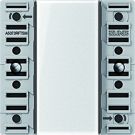JUNG A5073RFTSM KNX RF pushbutton sensor series A | 3-fold