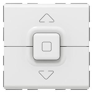 Legrand 077028 blind push button MOSAIC white, (white)