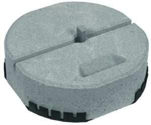 Dehn & Söhne 102340 Concrete base set C45/55 17kg with base plate and wedge