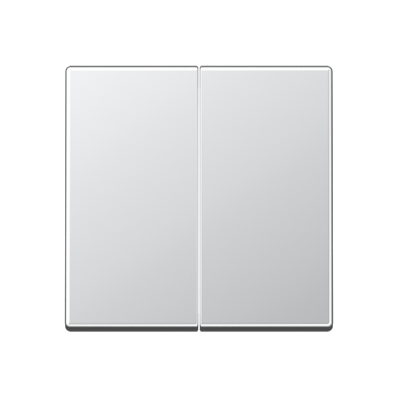 Jung A1702AL LB-Management button 2-way, Duroplast painted, Series A, aluminum