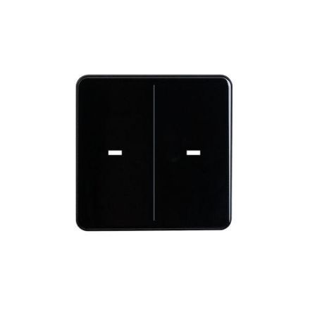 Elsner KNX eTR M2 deep black RAL9005 double button
