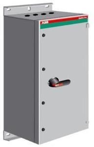 ABB Stotz-Kontakt OT800ELRR3TZ, safety switch 3-pole 400 kW 400V with black handle, 1SCA022827R8390