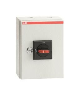 ABB Stotz-Kontakt OTL16T4M, safety switch 4-pole 7.5 kW 400V with black handle, 1SCA022613R0140