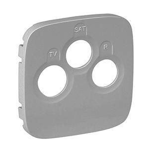 Legrand 754797 cover Valena Allure TV-R-SAT alu, (aluminium)