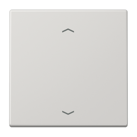 Jung LS1700PLG LB management button 1-way, with arrow symbols, Duroplast, LS series, light grey