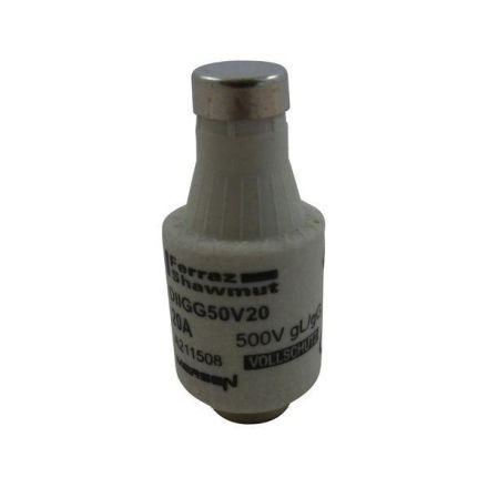 Mersen 00597.020700 597.0207 DII 20A 500V gG D-fuse link