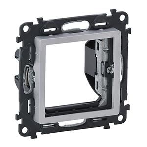 Legrand 752344 Adapter Valena Life 45x45 MOSAIC-AL , (aluminium)