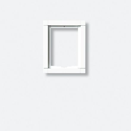 Siedle KR 611-1/1-0 W combination frame in white