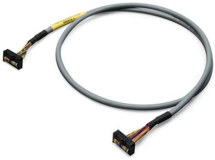 Wago 706-753/301-100 Bu, 1m sensor/actuator cable 16p