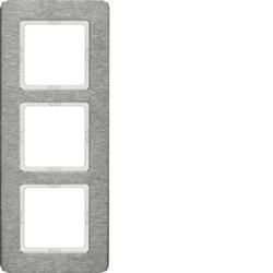 Berker 10136083 frame 3-way countersunk Q.7 E-St Geb