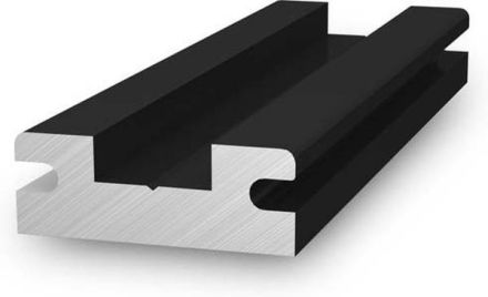 K2 Systems 2002765 Insertion rail Rail con. black SU=10 Insertion rail connector