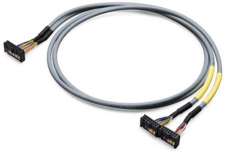Wago 706-7753/304-200 Bu, 1m sensor/actuator cable 20p
