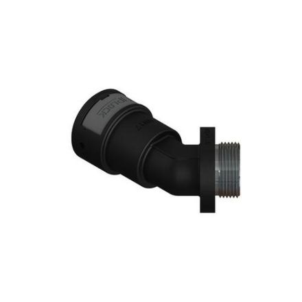 Fränkische Rohrwerke 4891188700 AAPA-29M40MB-13 sw 45° metal metric L connection screw