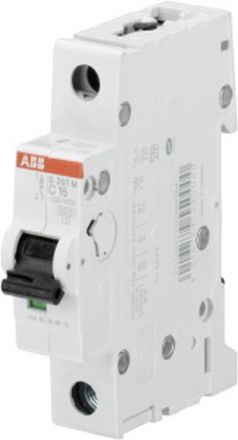 ABB Stotz-Kontakt S201M-D10 D10A 1-pole 10kA circuit breaker, 2CDS271001R0101