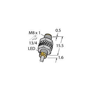 Turck 4602938 BI3-M08KK-AP6X Inductive Sensor